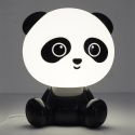 Lampe-veilleuse en forme de panda pour enfant avec 3 intensités de lumière blanche
