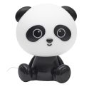Lampe-veilleuse en forme de panda pour enfant avec 3 intensités de lumière blanche