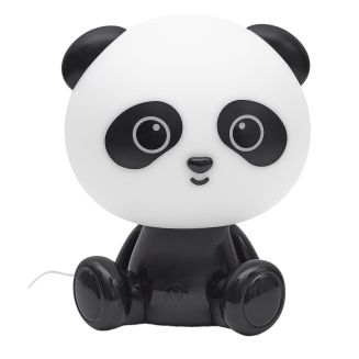 Lampe-veilleuse en forme de panda pour enfant avec 3 intensités de lumière blanche