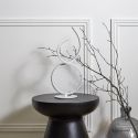 Lampe LED design blanc à poser éclairage blanc chaud