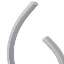 Lampe LED design blanc à poser éclairage blanc chaud