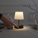 Lampe à poser led tactile télescopique blanche rechargeable USB