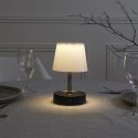 Lampe à poser led tactile télescopique blanche rechargeable USB