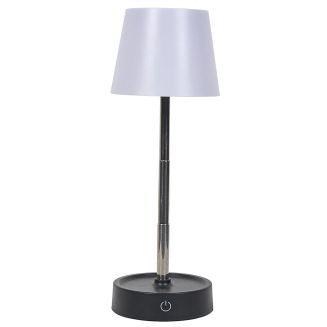 Lampe à poser led tactile télescopique blanche rechargeable USB