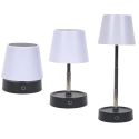 Lampe à poser led tactile télescopique blanche rechargeable USB