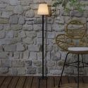 Lampadaire en polypropylène noir led multicolore (H1m60) rechargeable USB