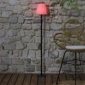 Lampadaire en polypropylène noir led multicolore (H1m60) rechargeable USB
