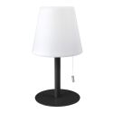 Lampe à poser en polypropylène noir led multicolore (H30cm) rechargeable USB