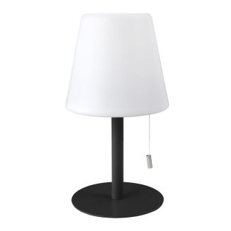 Lampe à poser en polypropylène noir led multicolore (H30cm) rechargeable USB