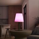 Lampe à poser en polypropylène vert led multicolore (H30cm) rechargeable USB
