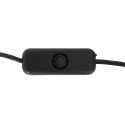 Lampe à poser led anneau 77 leds blanc chaud (H40,5cm) rechargeable USB