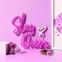 Lampe led effet néon mural slay queen sur port USB