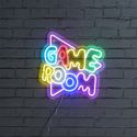 Lampe led effet néon mural game room sur port USB