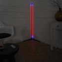 Lampadaire d'angle à tube 81 leds couleurs changeantes (H1m42) avec Télécommande