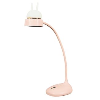 Lampe ou veilleuse de bureau led chat rose kawaii rechargeable avec 3 niveaux de luminosité