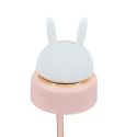 Lampe ou veilleuse de bureau led chat rose kawaii rechargeable avec 3 niveaux de luminosité