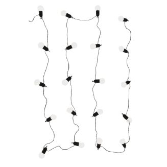 Guirlande lumineuse d'extérieur 20 ampoules led blanches (L5,70m)