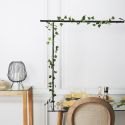Guirlande d’intérieur en lierre artificiel vert en polyester (L2,30 m)