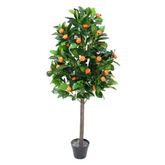 Oranger artificiel en polyéthylène hauteur 120cm