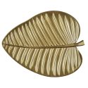 Vide-Poche en bois feuille Dorée 30,4cm