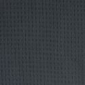 Plaid jeté de canapé 150x200cm style gaufré coloris gris anthracite