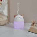 Diffuseur de parfum d’ambiance led en forme de chat kawaii (200 ml) avec couleurs changeantes