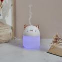 Diffuseur de parfum d’ambiance led en forme de chat kawaii (200 ml) avec couleurs changeantes