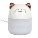 Diffuseur de parfum d’ambiance led en forme de chat kawaii (200 ml) avec couleurs changeantes