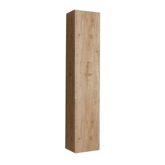 Colonne murale suspendue 1 porte aspect bois finition Cadiz - ARTURO