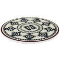 Dessous de plat céramique design oriental à motifs géométriques