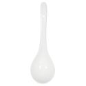 Service à soupe en céramique blanche avec soupière (2,7 L), louche et 6 bols (25 cl)