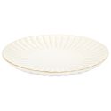 Set de 6 assiettes à dessert beiges en céramique (Ø21,7cm)