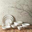 Saladier en céramique coloris beige (Ø18,5cm)