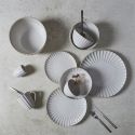 Set de 6 bols beiges en céramique (Ø11cm)
