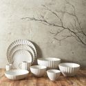 Set de 6 mugs beiges en céramique (30cl)