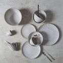 Set de 6 mugs beiges en céramique (30cl)