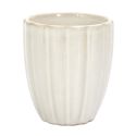 Set de 6 tasses à expresso beiges en céramique (12cl)