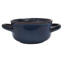 Set de 6 bols à soupe en Grés du Temps bleu (60ml)