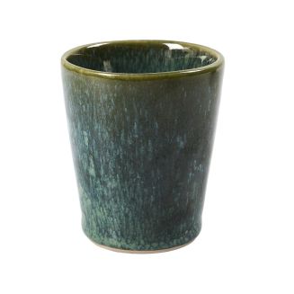 Tasse à expresso en céramique coloris verte (9 cl)