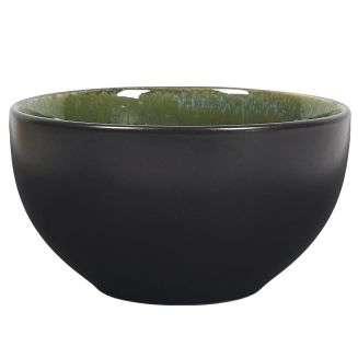 Bol en céramique coloris vert (Ø13,8cm)