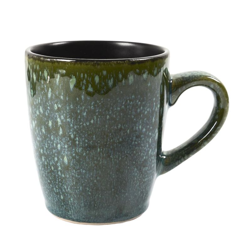 Mug en céramique coloris vert (30cl) Mug en céramique coloris vert (30cl)