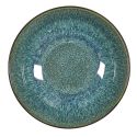 Assiette creuse en céramique coloris vert (Ø18,5cm)