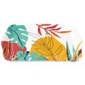 Plateau de service en plastique paradis exotique (21x14cm)
