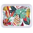 Plateau en plastique paradis exotique (41x32cm)