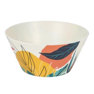 Bol en plastique paradis exotique (Ø15cm)