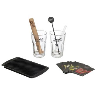 Coffret complet à mojito composé de 12 pièces et ses recettes