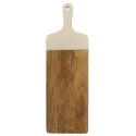 Planche en bois de manguier uni beige (L58cm)