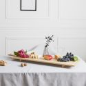 Planche rectangulaire en bois de bambou (88cm)