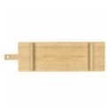 Planche rectangulaire en bois de bambou (88cm)