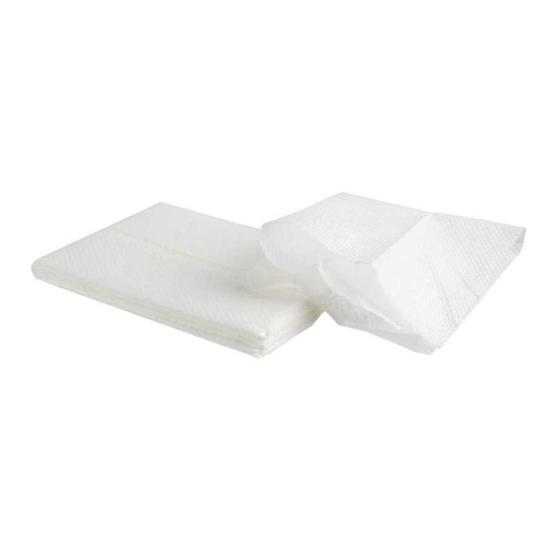 Set de 100 serviettes en papier blanc compatibles pour distributeurs